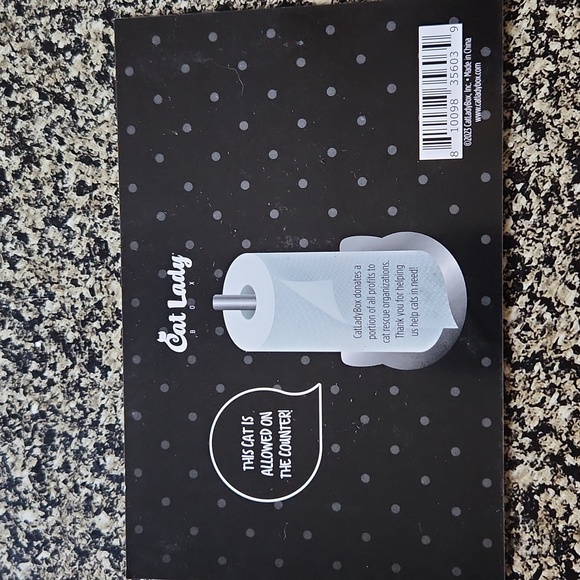 Cat Lady Box - Cat paper towel holder NIP - Picture 7 of 7